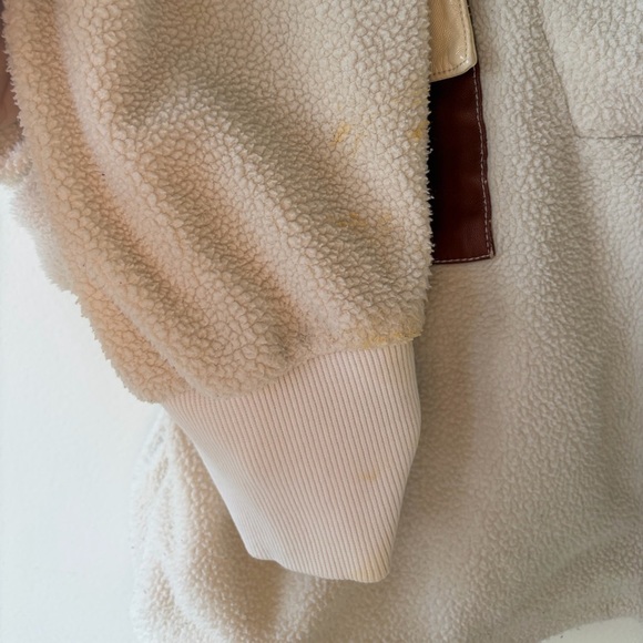 STAUD Timber Half-Zip Fleece Sweatshirt Size Small - Picture 6 of 8